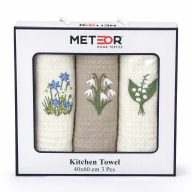 Gyöngyvirágos konyharuha szett díszdobozban, 3 db-os