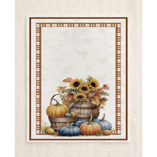 HARVEST őszi tökös, leveles, két részes konyharuha szett 40x60 cm