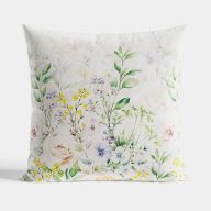 Bloom virágos bársony díszpárna töltettel