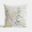 Bloom virágos bársony díszpárna töltettel