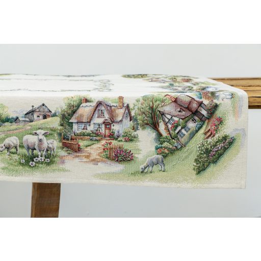 Bárányos asztalterítő, 96x100 cm