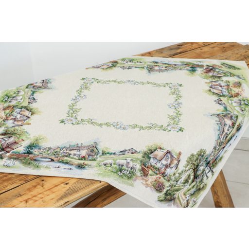 Bárányos asztalterítő, 96x100 cm