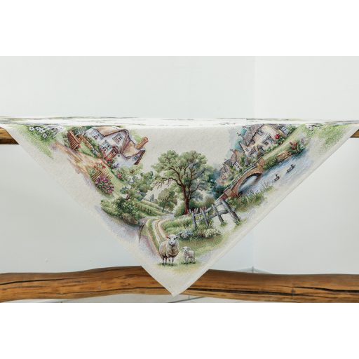 Bárányos asztalterítő, 96x100 cm