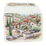 Levendula farm asztali futó 37x100 cm