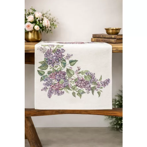 Orgonás asztali futó 37x100 cm