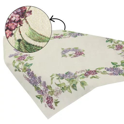 Orgonás asztalterítő, 96x100 cm