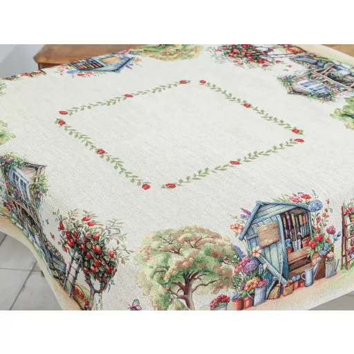 Garden house kerti házikós asztalterítő, 96x100 cm