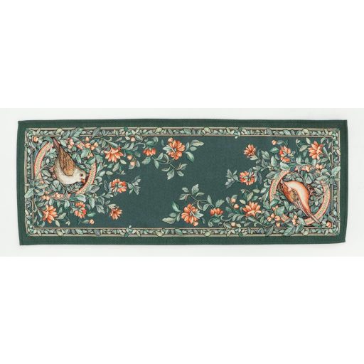 Erdei madarak (zöld alapon) futó 37x100 cm