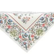 Fehér életfa asztalterítő, 96x100 cm