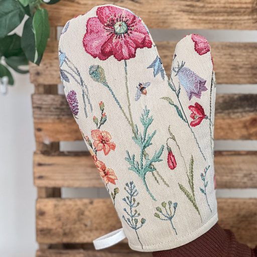 Virágos kesztyű