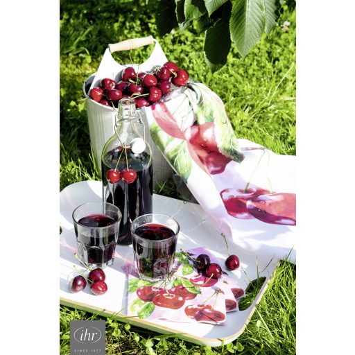 Cherry fruits cseresznyés konyharuha 50x70 cm IHR