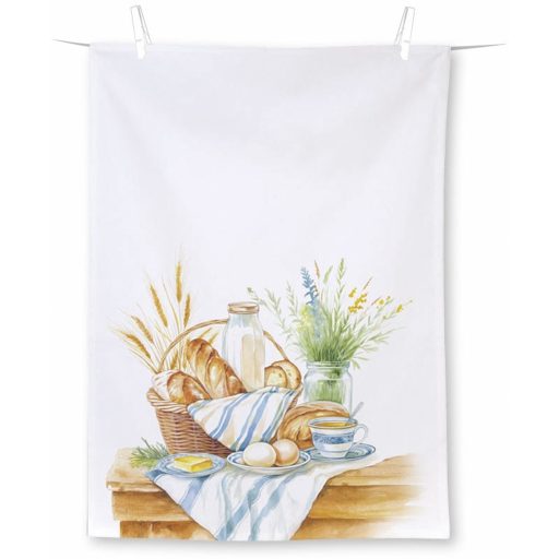 Breakfast time reggelizős konyharuha 50x70 cm IHR