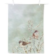 Winter melody madaras konyharuha 50x70 cm IHR