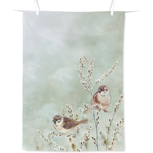 Winter melody madaras konyharuha 50x70 cm IHR