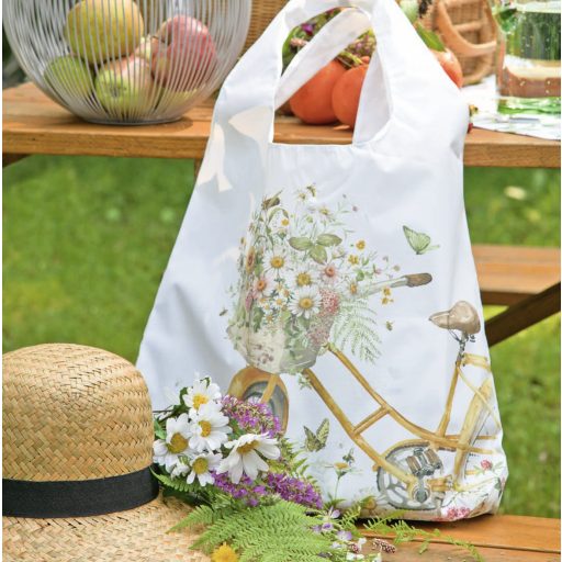 Flower bike bevásárló táska IHR