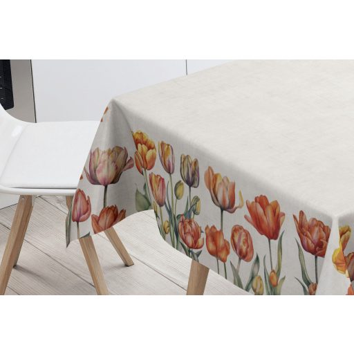 TULIP tulipános 140x240 cm asztalterítő 