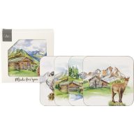 Mountain hegyvidékes poháralátét szett, 4 db-os IHR