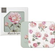 Beth rózsás poháralátét szett, 4 db-os IHR